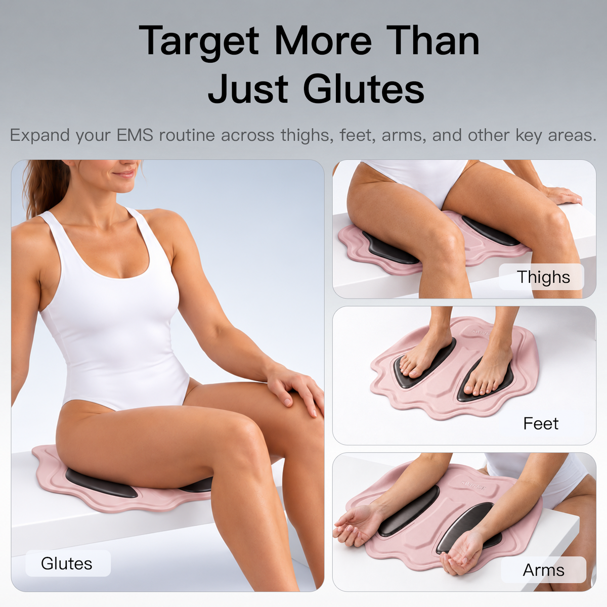 Swirise GluteSculpt EMS Toning Pad