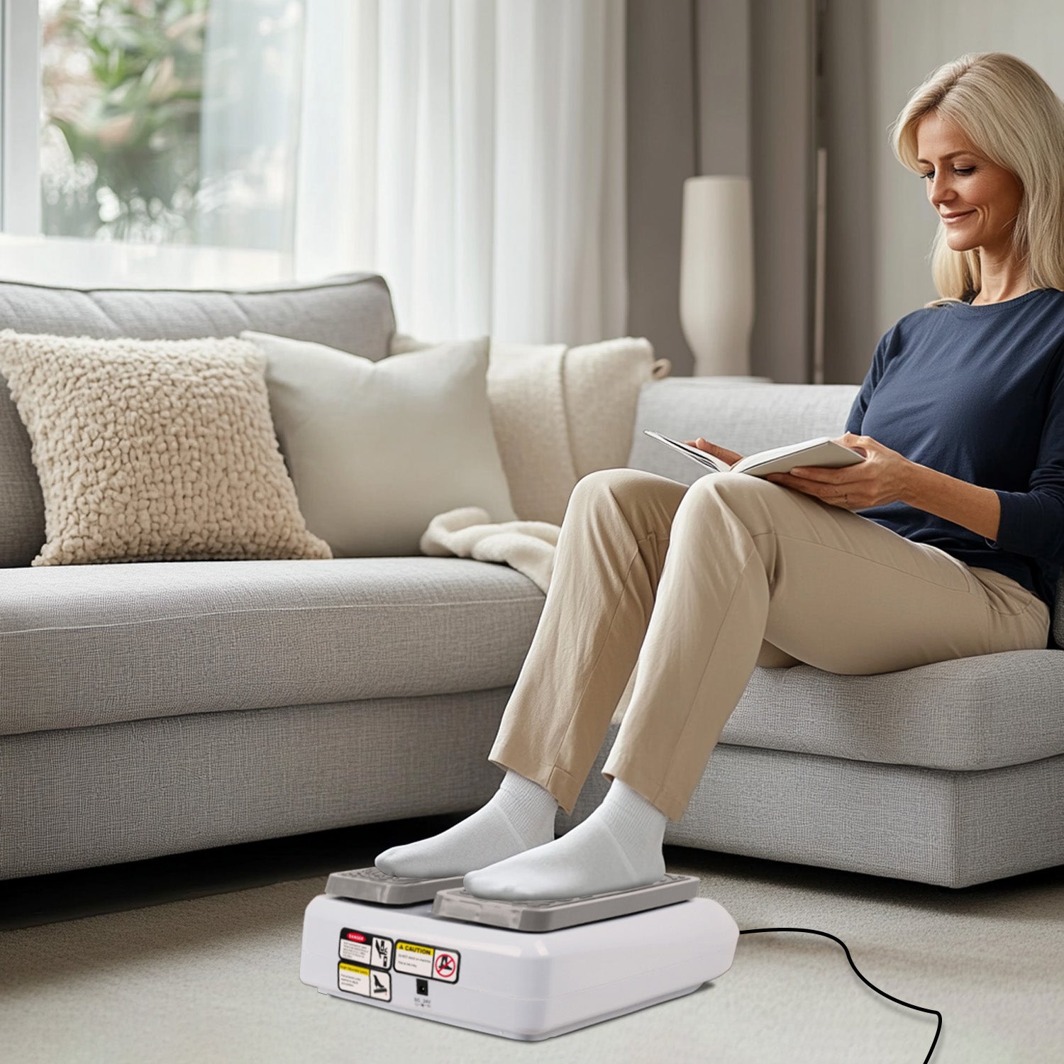 Electric Magnetic Massage Foot Exerciser