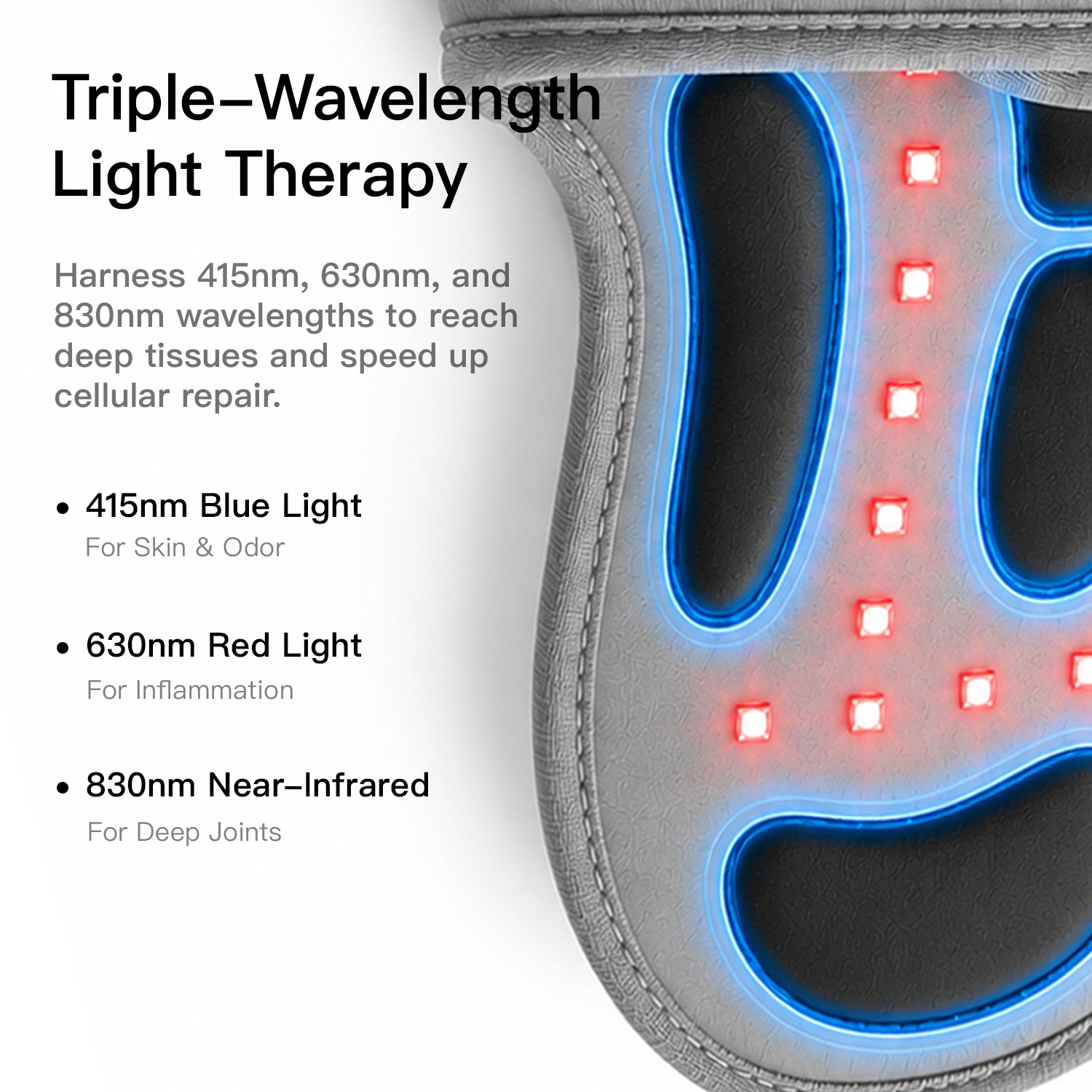 Swirise EMS Red Light Therapy Shoes