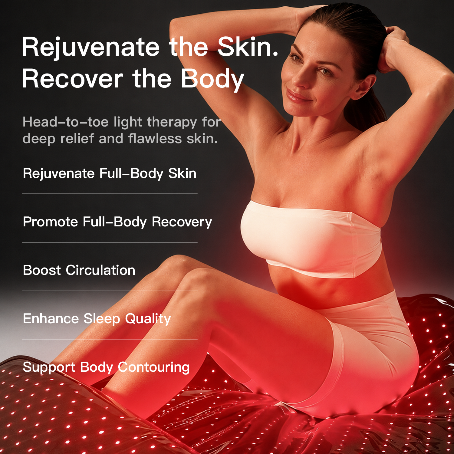 Swirise Red and Near-Infrared Light Therapy Bag Pro