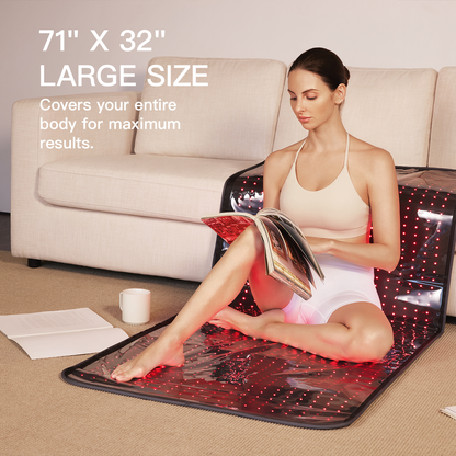 Red and Near-Infrared Light Therapy Mat
