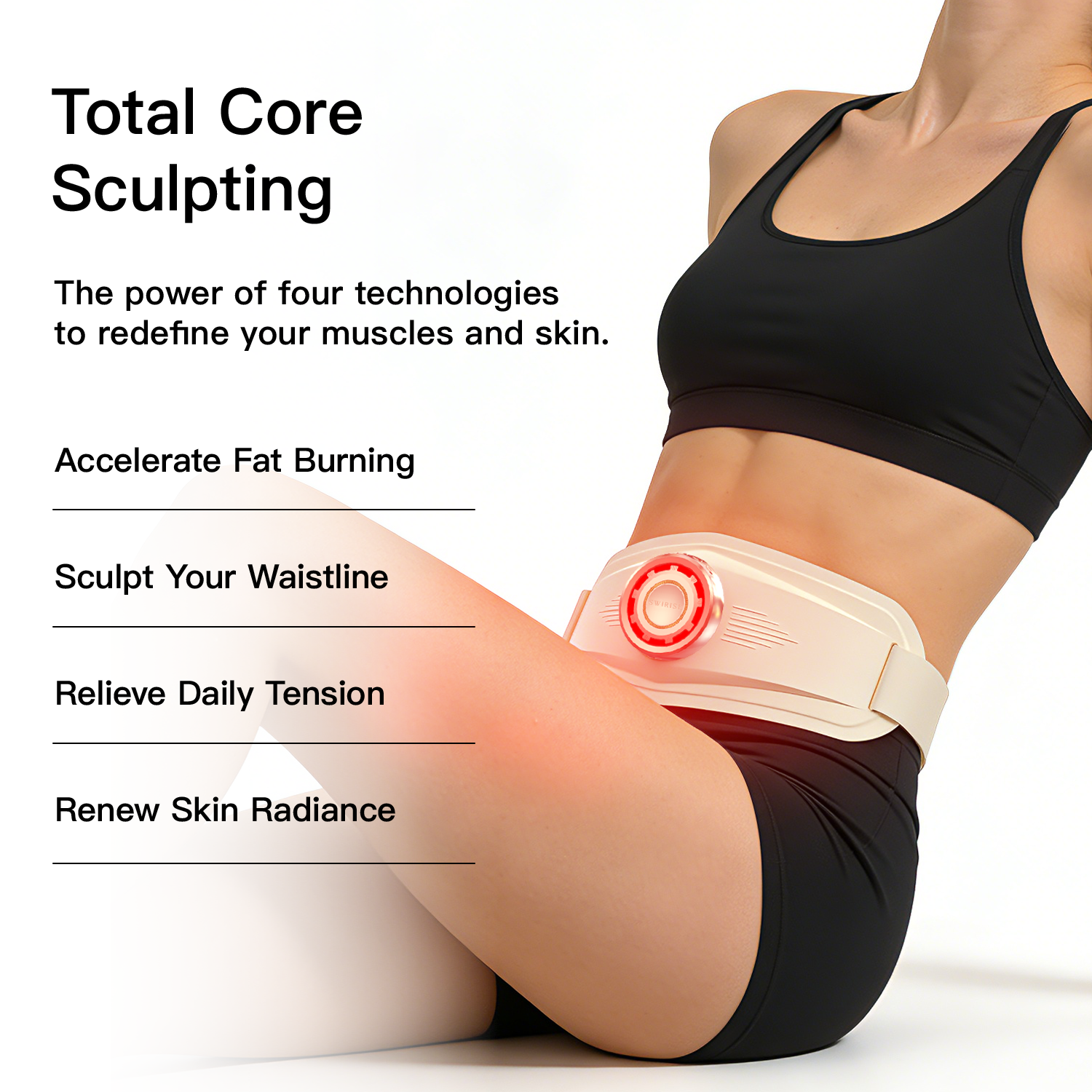 Swirise SlimCore 4-in-1 Toning Belt