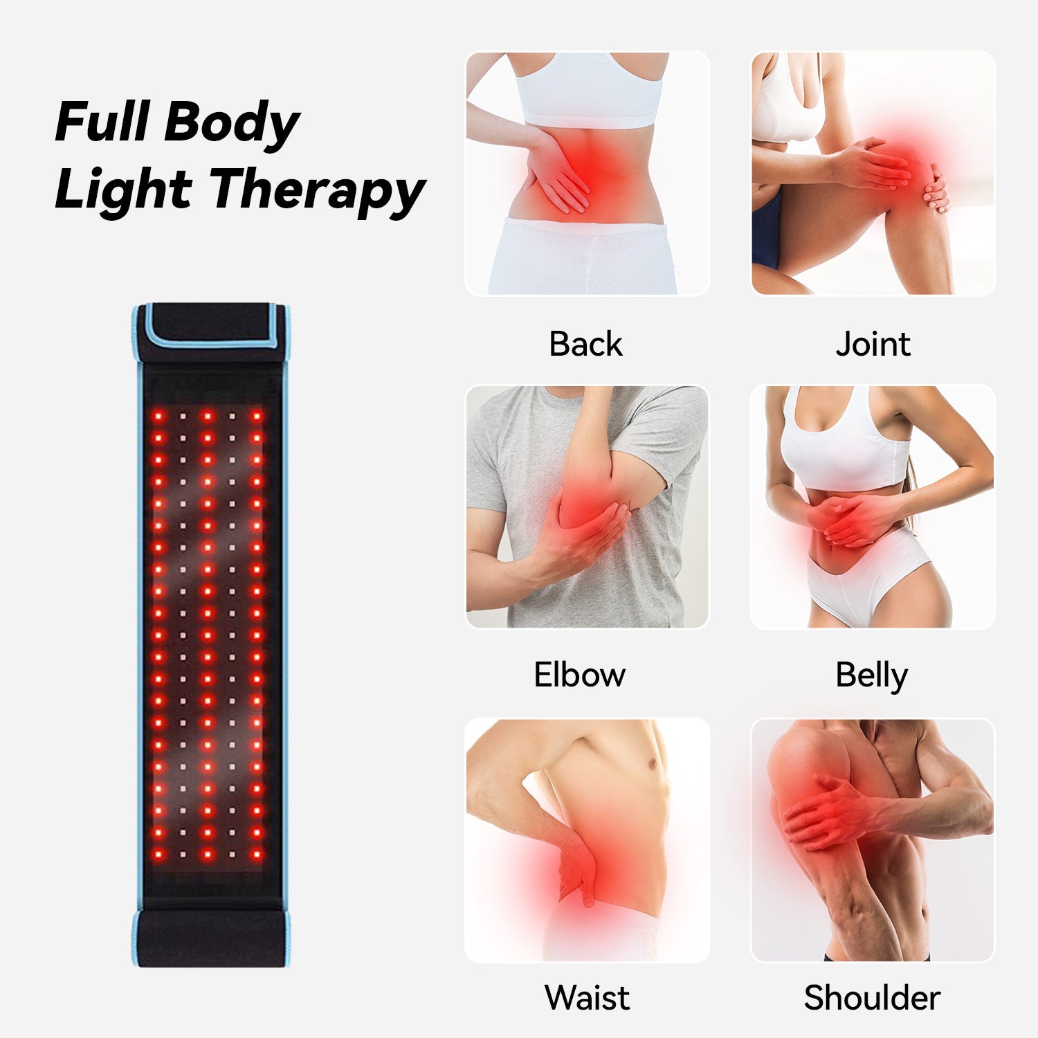 Free LED Red Infrared Belt