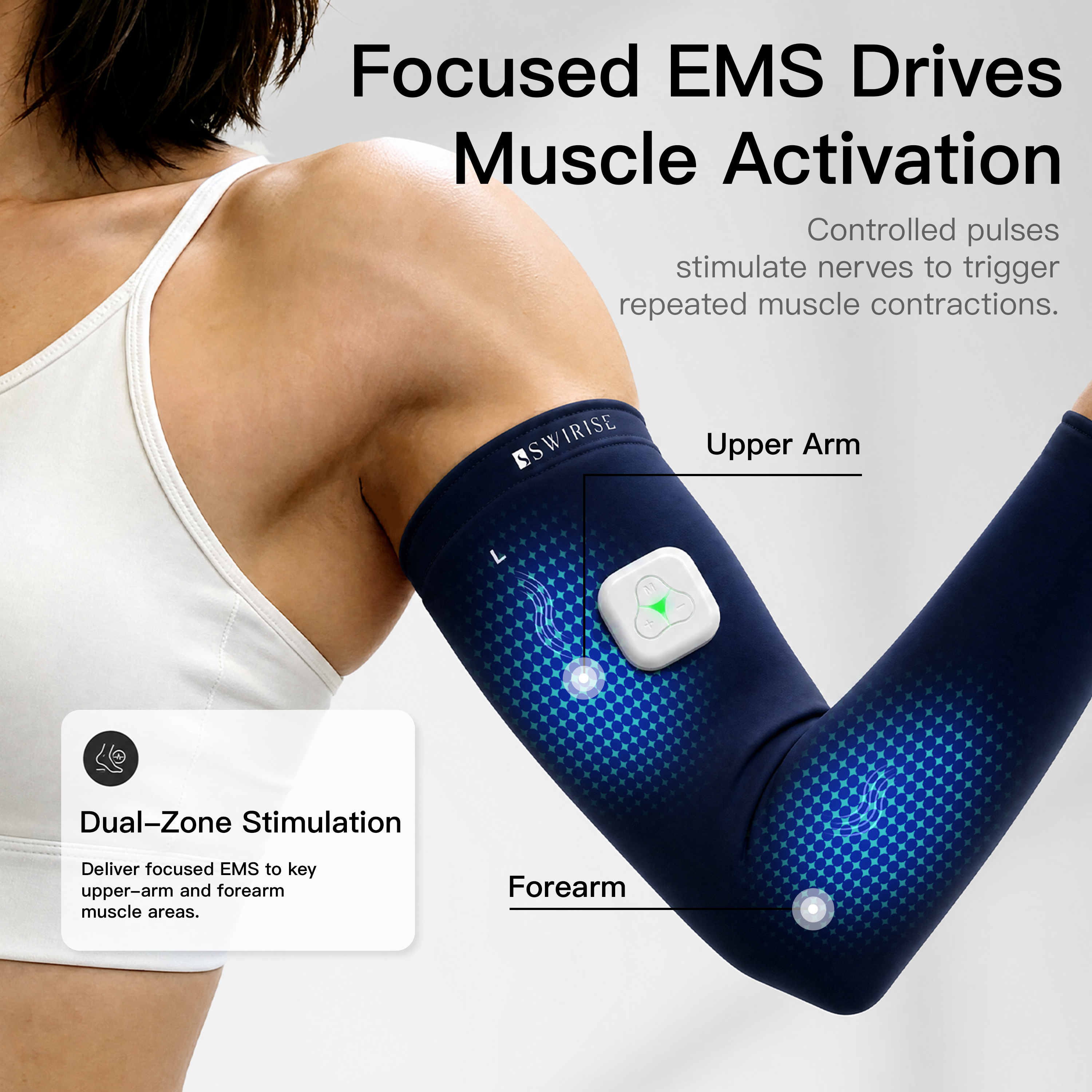 Swirise EMS Soothing Arm Sleeves