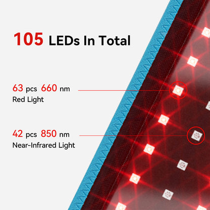 Free LED Red Infrared Belt