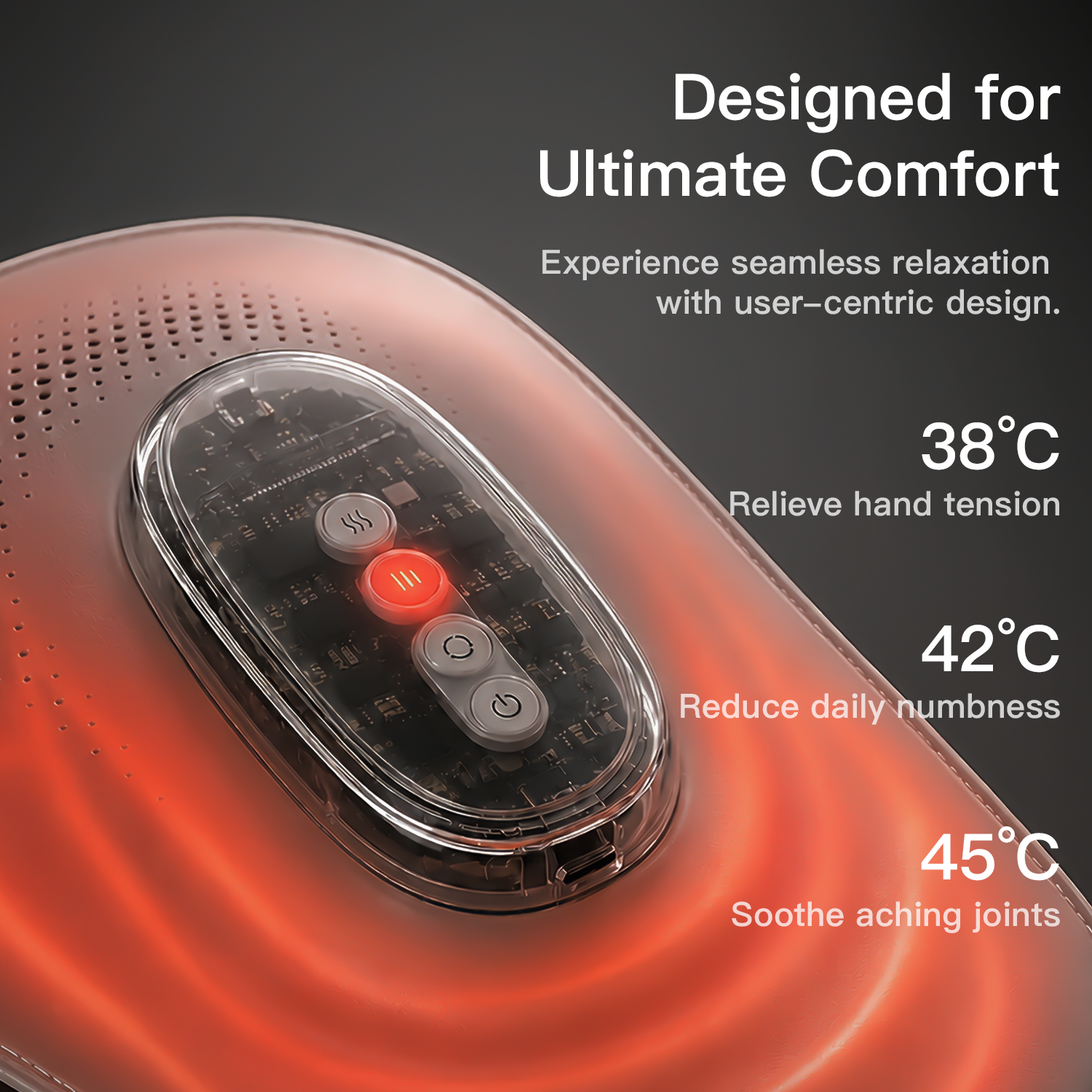 Swirise Heated Air Compression Hand Massager