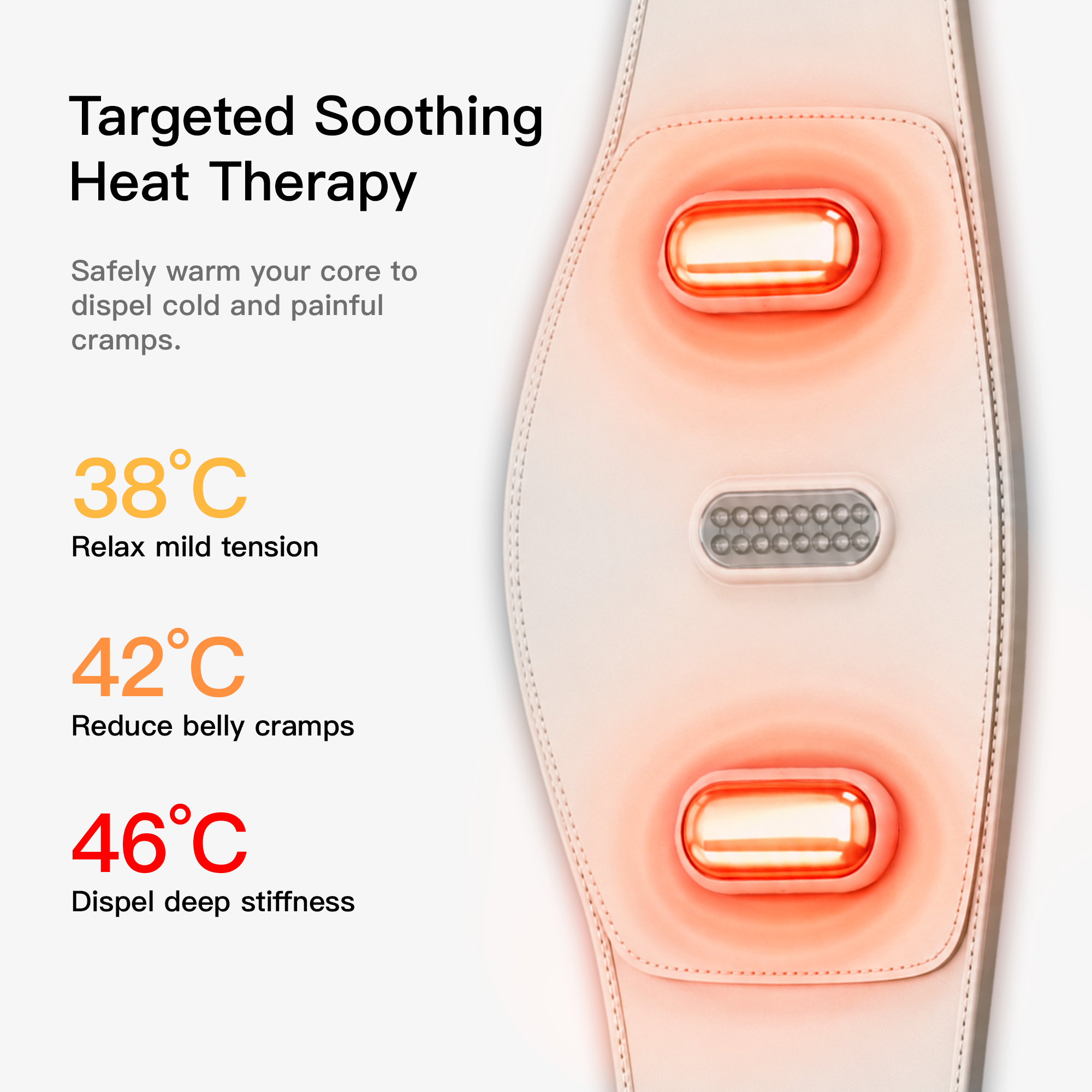 Swirise AeroHeat Compression Waist Massager