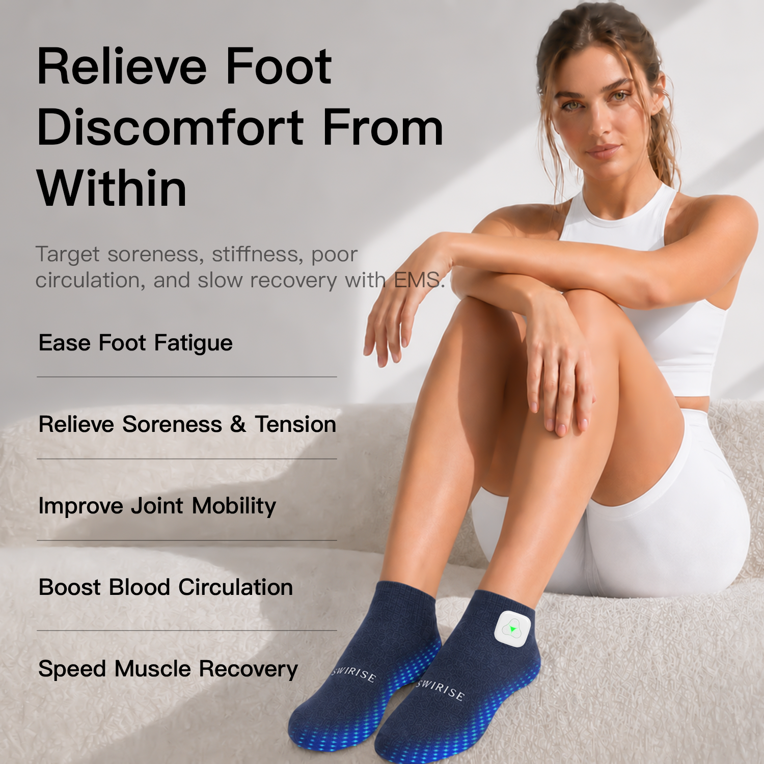 Swirise EMS Soothing Socks
