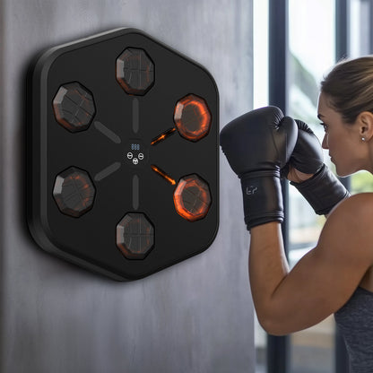 Swirise Music Boxing Machine with Boxing Gloves