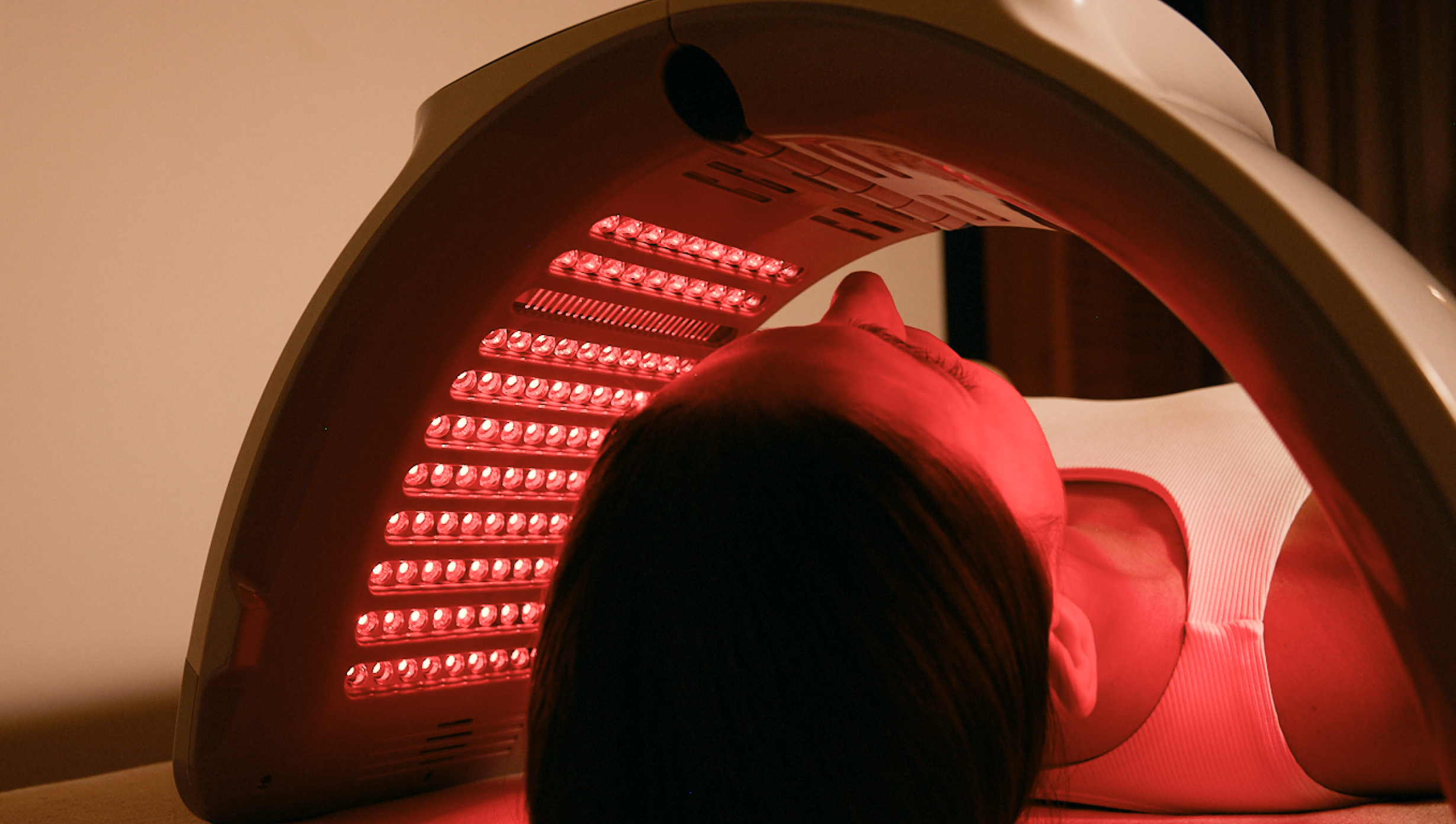 Large LED treatment coverage area
