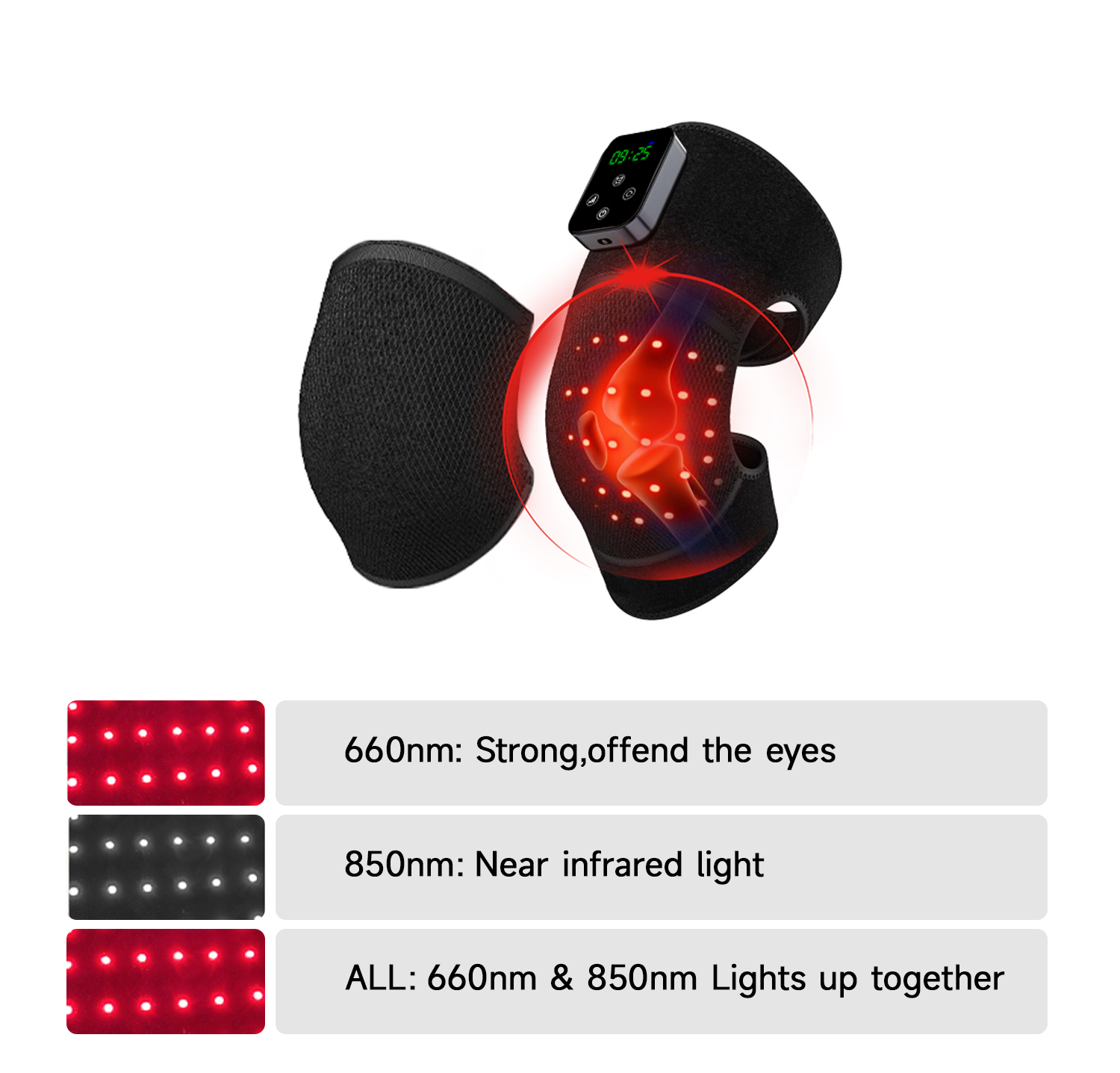 Swirise Red Light Therapy Knee Pad