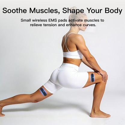 Swirise Wireless 4-Pad EMS Muscle Stimulator