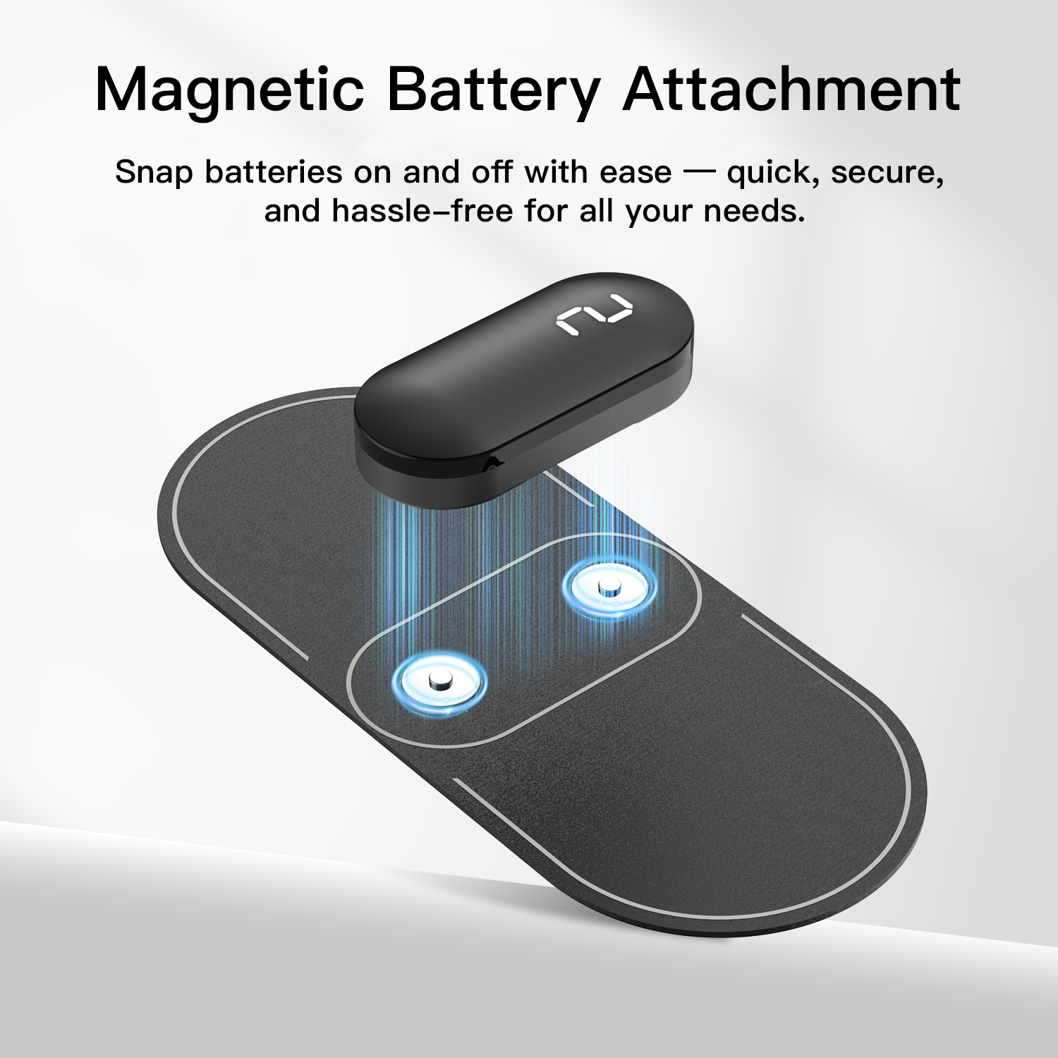 Swirise Wireless 4-Pad EMS Muscle Stimulator