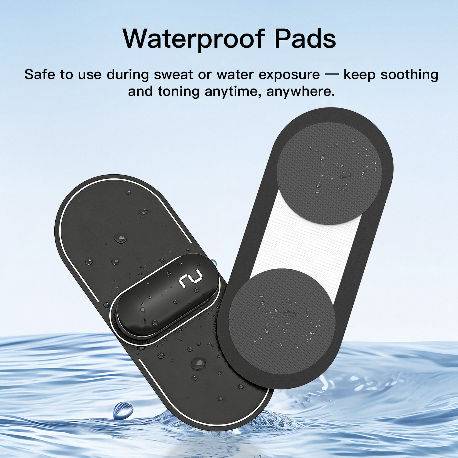 Swirise Wireless 4-Pad EMS Muscle Stimulator