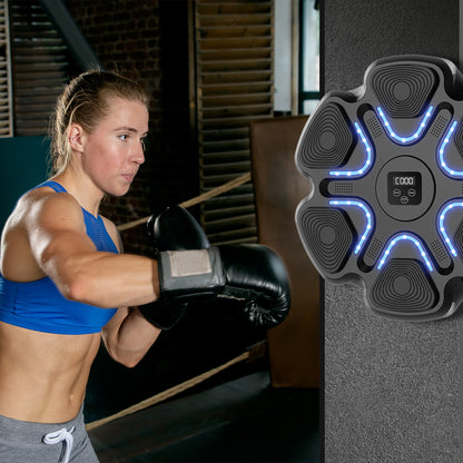 Swirise Music Boxing Machine with Boxing Gloves