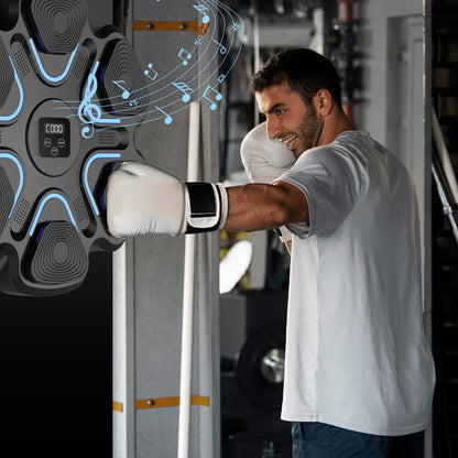 Swirise Music Boxing Machine with Boxing Gloves