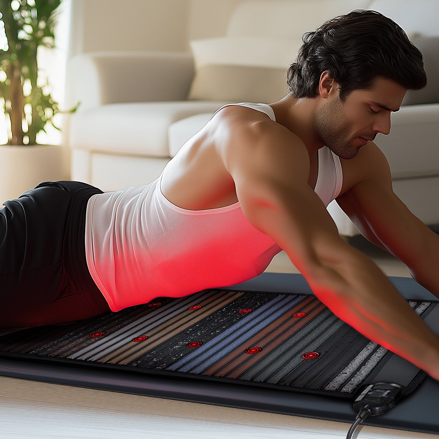 Swirise Red Light PEMF Infrared Heating Therapy Mat Medium