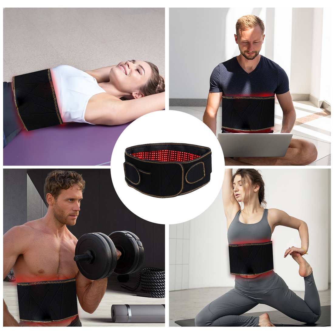 Swirise Red Light Therapy Heating Belt