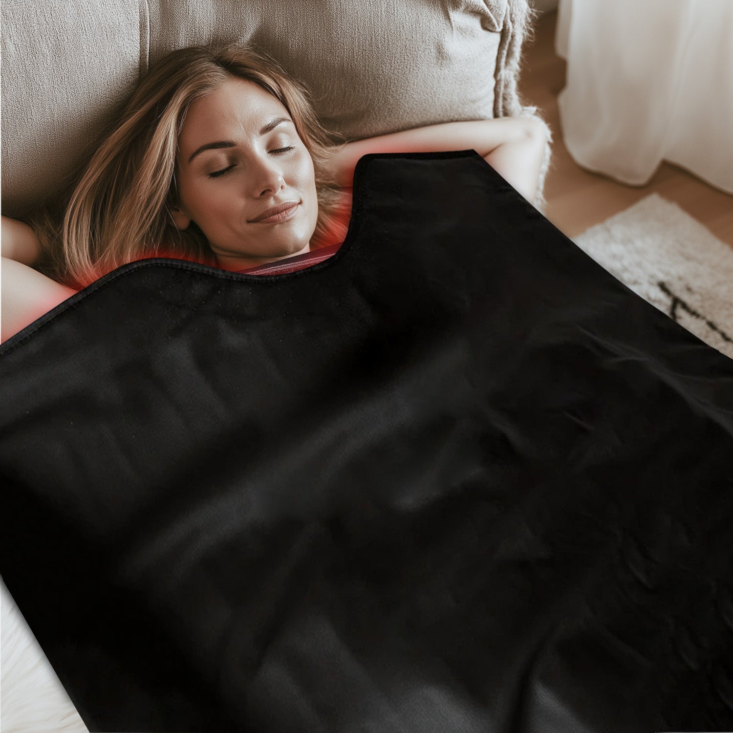 Swirise 3-in-1 Sauna Blanket with Red Light